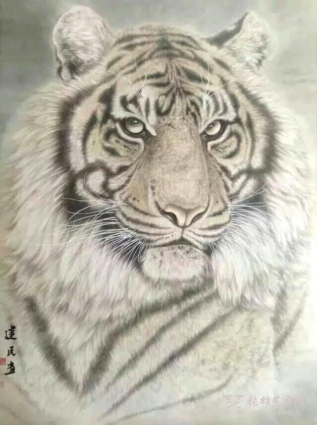 虎头2   商品详细商品评价商品咨询服务保障 •商品描述: 工笔画